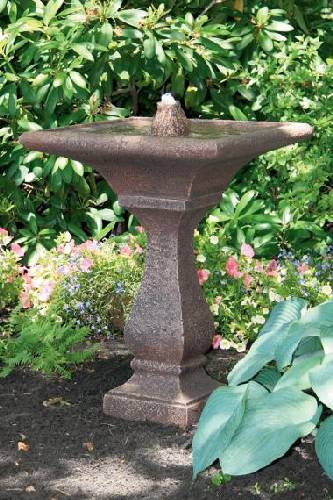 33 Inches-Chelsea Glow Square Fountain