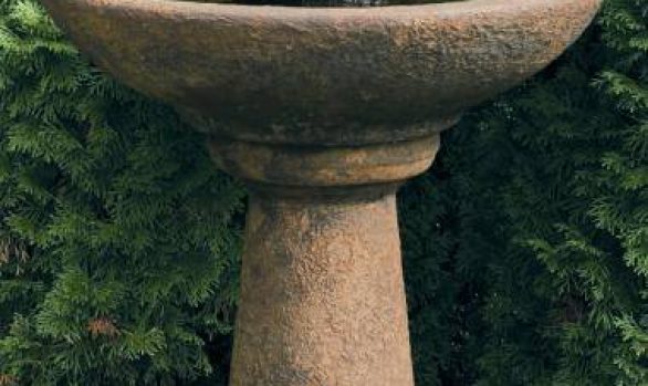 37 inches Cobblestone Finial Fountain