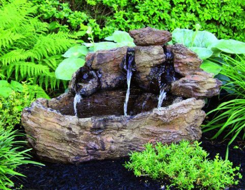 40 inches Log Fountain
