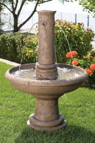 47 inches Emilia Column Fountain