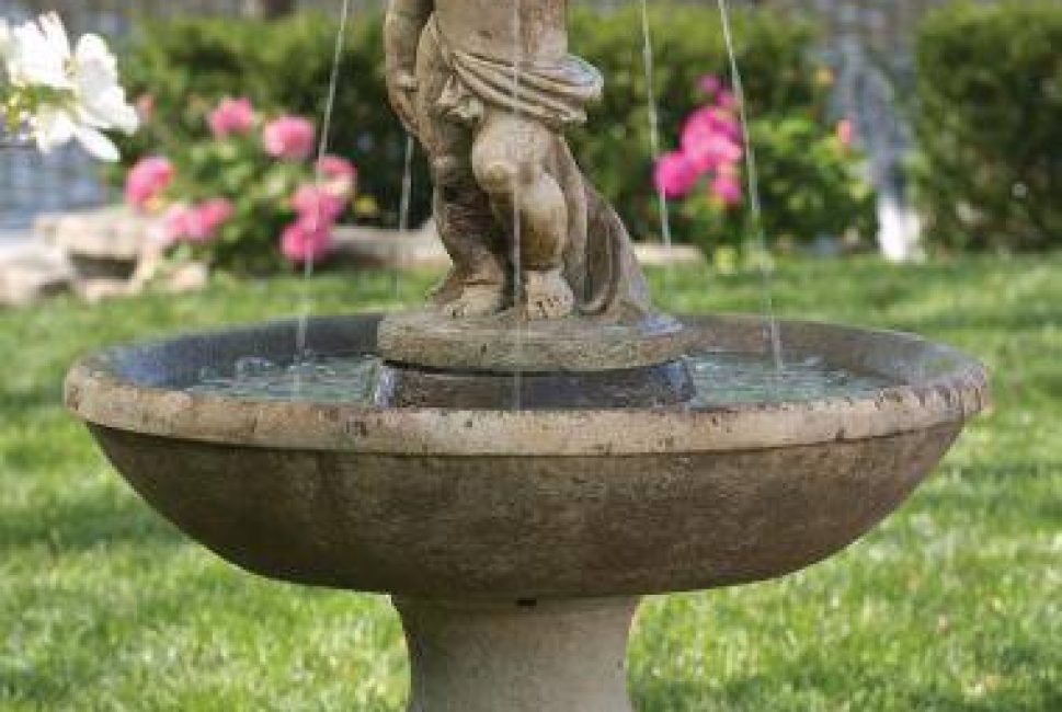 53″ Classico Cherub Fountain | Fountains of Long Island