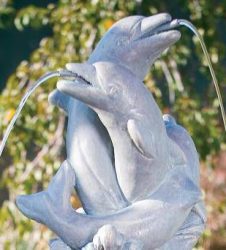 53 inches Dolphin Fountain 2