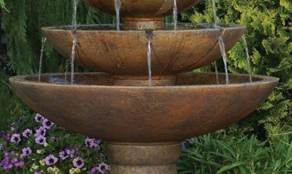 53 inches Tranquillity Spill Fountain With Birds