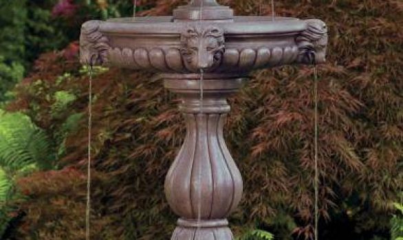 70 inches Classic Lion Head Fountain With Pool