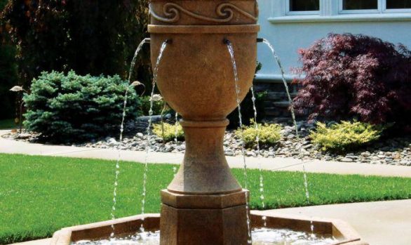80 inches Imperial Scroll Fountain