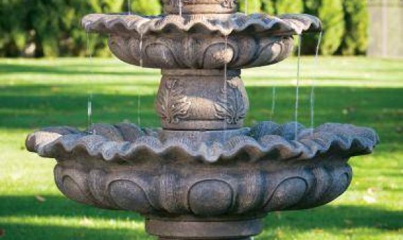 86 inches Three Tier Scallop Fountain