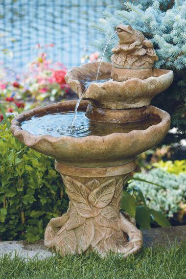 Two Tier Leaf Fountain